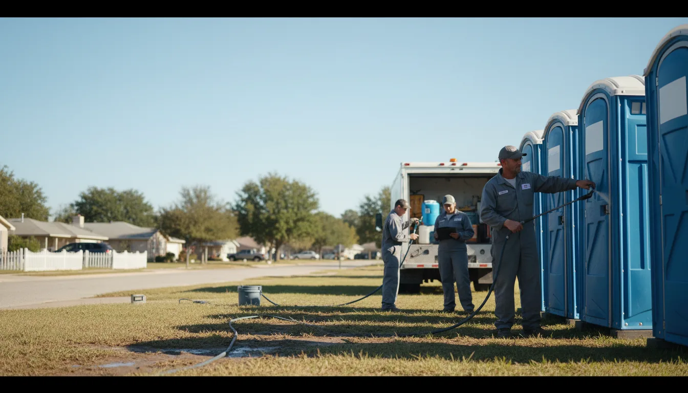 Long-Term Portable Toilet Rental in Bangor, WI near me